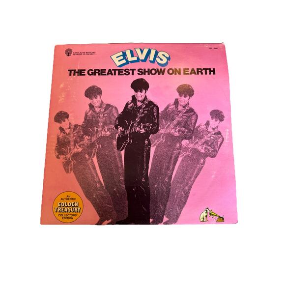Elvis Presley "The Greatest Show On Earth" 1978 Candlelite DML1-0348 Vinyl LP, - Picture 1 of 2
